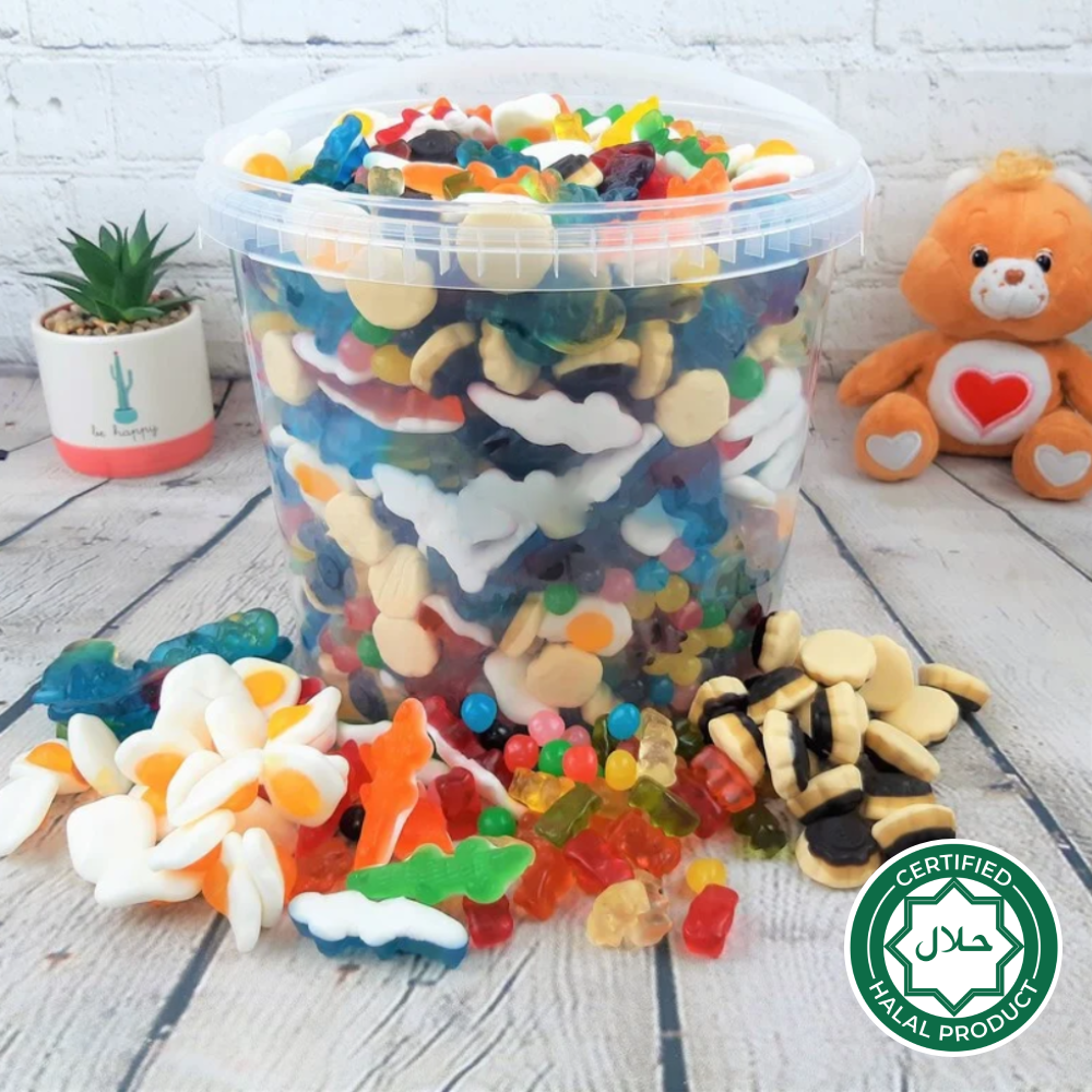 Seau de bonbons à composer 5KG - Halal
