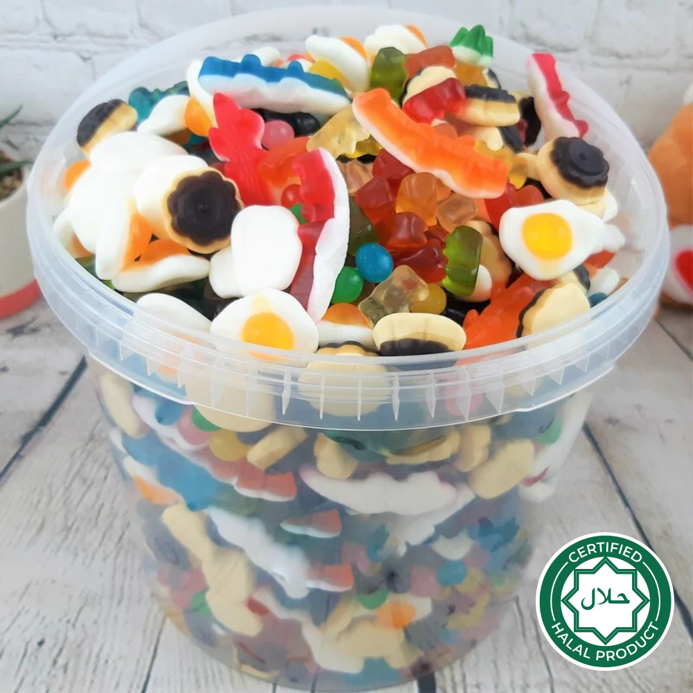 Seau de bonbons à composer 5KG - Halal