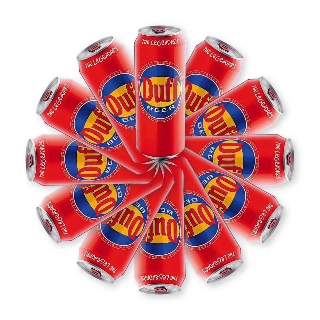 Duff Can Beer