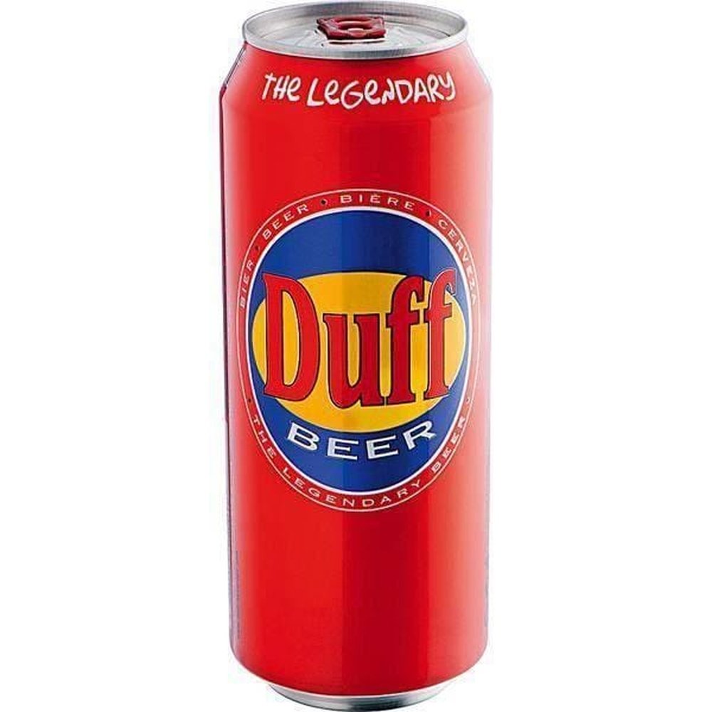 Duff Can Beer