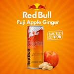 Red Bull Energy Drink Winter Edition Fuji Apple Ginger
